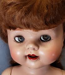 Miss Saucy Walker just might be the most pathetic doll to ever grace my  cutting table….