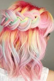 Pin By Zynp On Hair Hair Styles Rainbow Hair Color Unicorn Hair Color