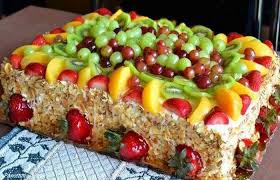 Genoise Aux Fruits Et A La Creme De Citron Une Patisserie Que Vous Pouvez Realiser Pour Sedui Gateau D Anniversaire Aux Fruits Gateau Fruit Gateaux Et Delices