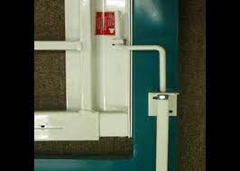 The outside window pane is intact, according to the supplier. 48 Keyless Quick Release System Kqr Goodbar Security