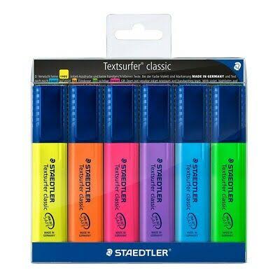 POCHETTE 6 FLUORESCENTS ASS 364 WP6