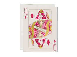 Check spelling or type a new query. Queen Of Diamonds Red Cap Cards