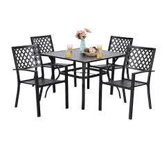 Outdoor Chair W Table Patio Dining Set Outdoor Tables And Chairs Backyard Furniture Decor