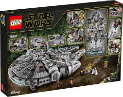 Here's a picture i made of what that might look like with the millennium falcon parked outside of a staples office supply store Lego 75257 Millennium Falcon Jb Spielwaren