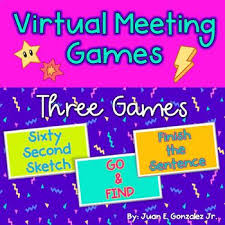 Bring Some Fun To Your Virtual Classroom Meetings On Zoom Or Google Meet With These Easy And Fun Games To Pl In 2020 Meeting Games Distance Learning Classroom Meetings