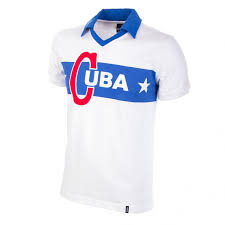 Maillot Cuba 1962 Castro Vintage Retrofootball