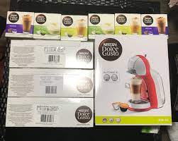 You can get tea pods for tassimo, nespresso and dolce gust (ie. Nescafe Dolce Gusto Mini Me Machine With 15 Boxes Nescafe Dolce Gusto Capsules Tv Home Appliances Kitchen Appliances Coffee Machines Makers On Carousell
