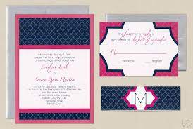 Navy And Pink Wedding Invitation Sample Layered Wedding Invite Navy Blue And Wedding Invitation Images Wedding Invitation Samples Pink Wedding Invitations