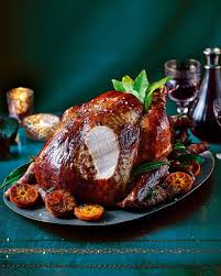 Brush the turkey all over with the melted butter, then place the turkey onto a roasting tray and roast for 20 minutes. Christmas Cook S Guide Turkey Delicious Magazine