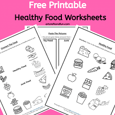 Want to help your child develop healthy habits in the initial stage? Free Printable Healthy Food Worksheets For Kids