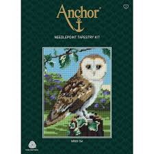 Beading patterns and kits by dragon! Anchor Tapestry Starter Kit Owl Intermediate