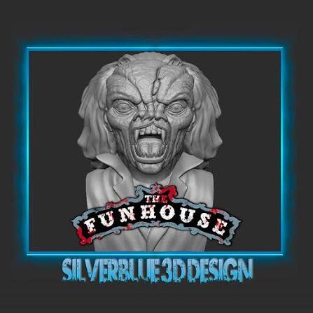 🎬 The Funhouse 1981 Gunther Twibunt・ OBJ File for 3D printing・Cults
