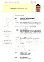 Modelo De Curriculum Vitae Para Quimico Farmaceutico Modelo De Curriculum Vitae In 2020