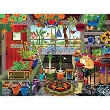 Spilsbury 300 large piece puzzles. Greenhouse 300 Large Piece Jigsaw Puzzle Spilsbury Larger Piece Jigsaw Puzzles Puzzle Art Jigsaw Puzzles