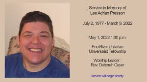 Life Events at ERUUF