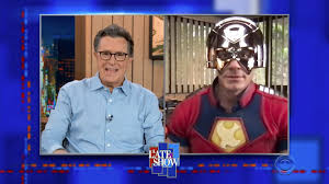 Your source for all wwe john cena wrestling gifs! John Cena Talks Peacemaker With Stephen Colbert Batman News