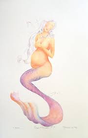 Popular Items For Pregnant On Etsy Mermaid Art Mermaid Fairy Mermaid Dreams