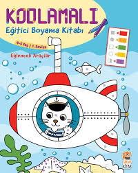 Kodlamali Egitici Boyama Kitabi Eglenceli Araclar 2020 Boyama Kitaplari Kitap Okuma