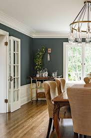 Dark Sage Dining Room Walls French Doors Interior French Doors Interior