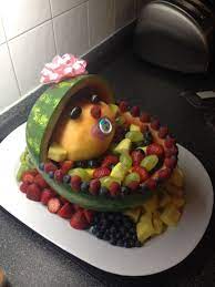 My Wife Threw A Baby Shower For Her Sister And This Was My Contribution I Ve Never Done Anything Like This Before How Did It Do Reddit 1660x1850 Baby Shower Food Baby