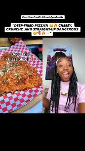 Image result for deep fried pizza