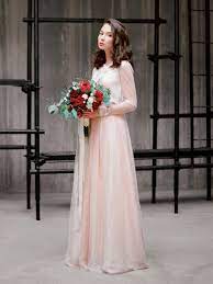 20 Long Sleeve Wedding Dresses Pink Wedding Dresses Romantic Wedding Gown Stylish Wedding Dresses