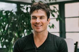 His deep blue eyes and awesome hairstyle are the most attracting parts of his personality. Ian Somerhalder Makes The Case For Cows In Kiss The Ground On Netflix