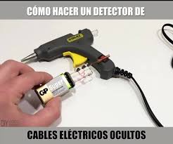 Make money make money este sencillo detector de humedad nos informa de manera visual el nivel de humedad que tiene un. Elecstore Como Hacer Un Detector De Cables Electricos