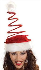 Coil Santa Hat Christmas Costumes Halloween Costumes Women Funny Costumes