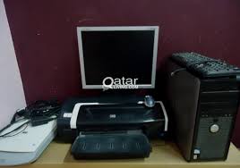 Neu, install and with linux. Sale Desktop Computer Hp Officejet K7103 Printer Hp Scanjet G2410 Qatar Living