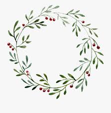 Plant Border Wreath Illustration Hollow Watercolor Watercolor Christmas Wreath Png Transpare Wreath Illustration Floral Wreaths Illustration Wreath Drawing