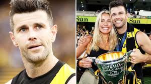 Trent Cotchin lifts the lid