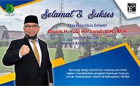 Ucapan selamat atas jabatan baru atau ucapan selamat atas kenaikan pangkat adalah hal yang umum diucapkan / lewat sms/wa/bbm di kalangan pemerintahan. Ucapan Selamat Atas Pelantikan Definitif Pejabat Di Wilayah Pemerintah Kabupaten Musi Banyuasin Lembaga Bantuan Hukum Palembang