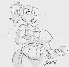 Rule34 - If it exists, there is porn of it  anor3xia, lois griffin   5090566