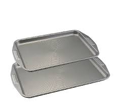 Each time the same computer requests a page with a browser, it will send the cookie too. Circulon Nonstick Bakeware Two Piece Cookie Sheet Set Qvc Com
