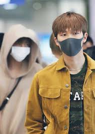 Bts Wearing Face Masks Army S Amino Bts Face Mask Bts Mask Namjoon
