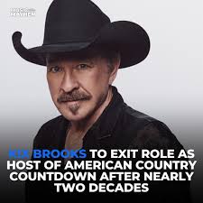 After nearly two decades, Kix Brooks is stepping down as the host of  American Country Countdown with Kix Brooks. Brooks' final broadcast will  air the weekend of Dec. 28-29, 2024. "I never