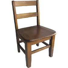 Vintage Oak Child S School Chair Sturdy Chair Metal Bistro Chairs School Chairs