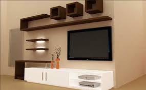 We, at wooden street, offer you an enormous range of wooden showcase designs for hall, living room or any other room of your abode. Black And White Tv Showcase A Megam Interiors Id 19181244048