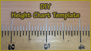 Height Chart Router Template Build