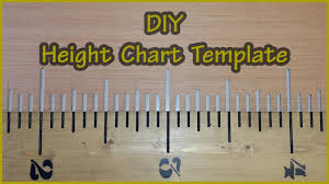 height chart router template build