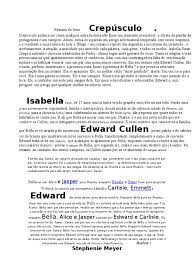 Check spelling or type a new query. Resumo Do Livro Crepusculo Crepusculo Serie De Livros