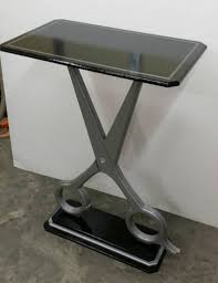 Unique 3d Barber Scissor Table Sculpture End Table Etsy In 2020 Salon Decor Hair Salon Decor Barber Shop Interior