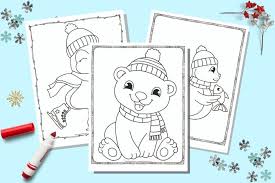 Some of the pages include activities too. 20 Free Printable Winter Animal Coloring Pages For Kids The Artisan Life
