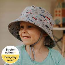 Kids Bucket Sun Hat With Strap Bedhead Hats Shop Online Upf 50 Baby Kids Hats Australia