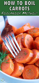 How To Boil Carrots Sliced Or Whole Evolving Table