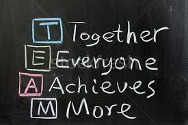Inspire your colleagues, friends or sport team with great quotes! Team Together Everyone Achieves More Stock Photo C Raywoo 2209631 Stockfresh