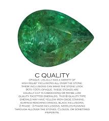 Emerald Quality Chart Worlds First Of A Kind