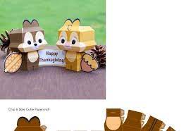 Chip papercraft tiere / playing and crafting chip and dale. Pin By Leopoldo Videla On Folde Kasser Paper Crafts Chip And Dale Classroom Rules Display
