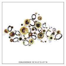 This interactive wire decor is designed to brighten and enhance your walls inside or out. Propensity Ii Chrome Handcrafted Metal Wall Decor Innomax